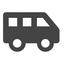 Outline of a delivery van